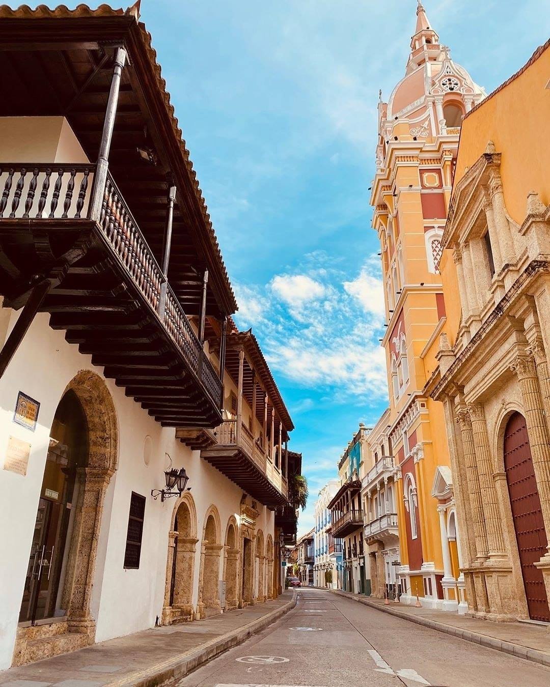 Calle Santos de Piedra in Cartagena